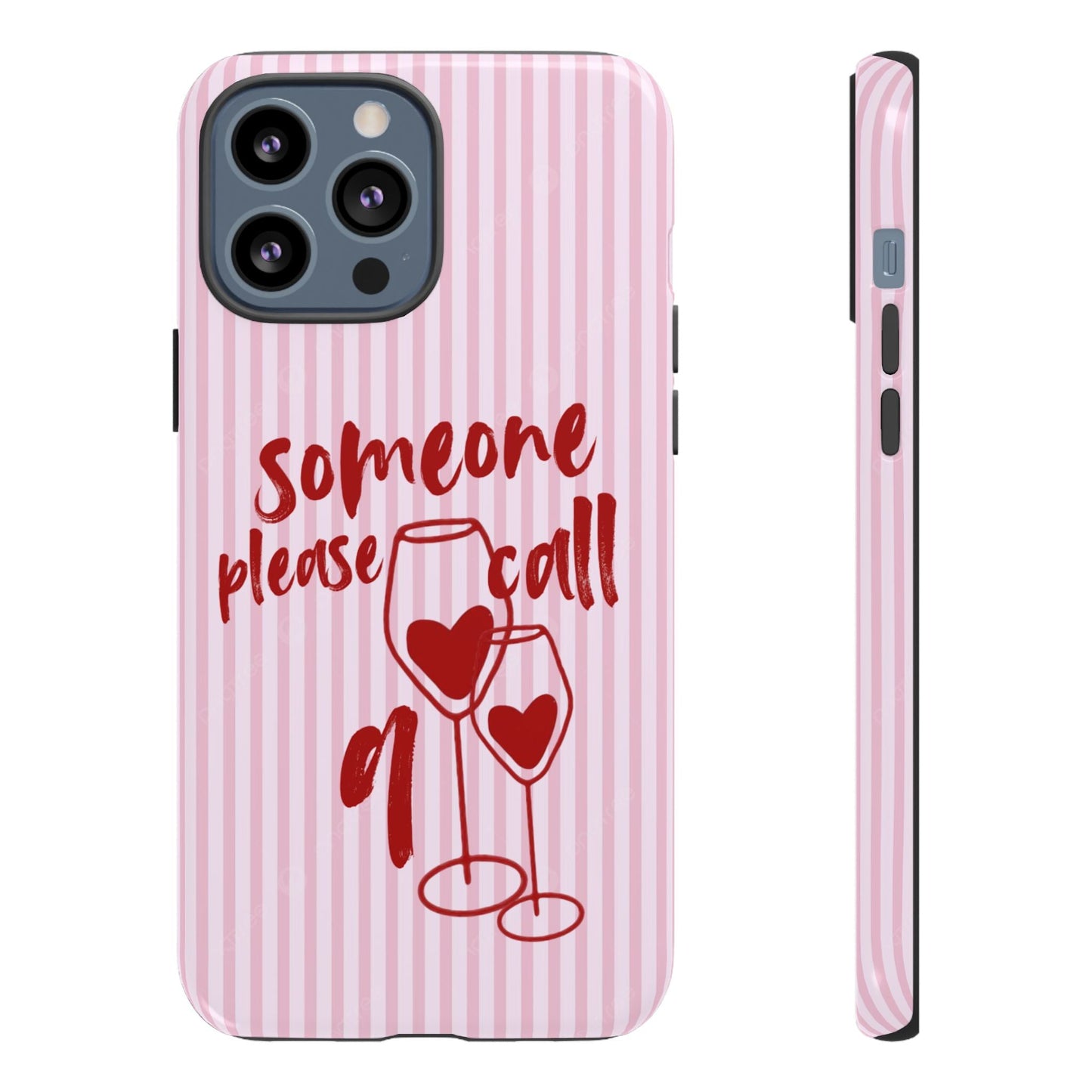 'Someone Please Call 911' Pink Phone Case - SmartHomeGoodies