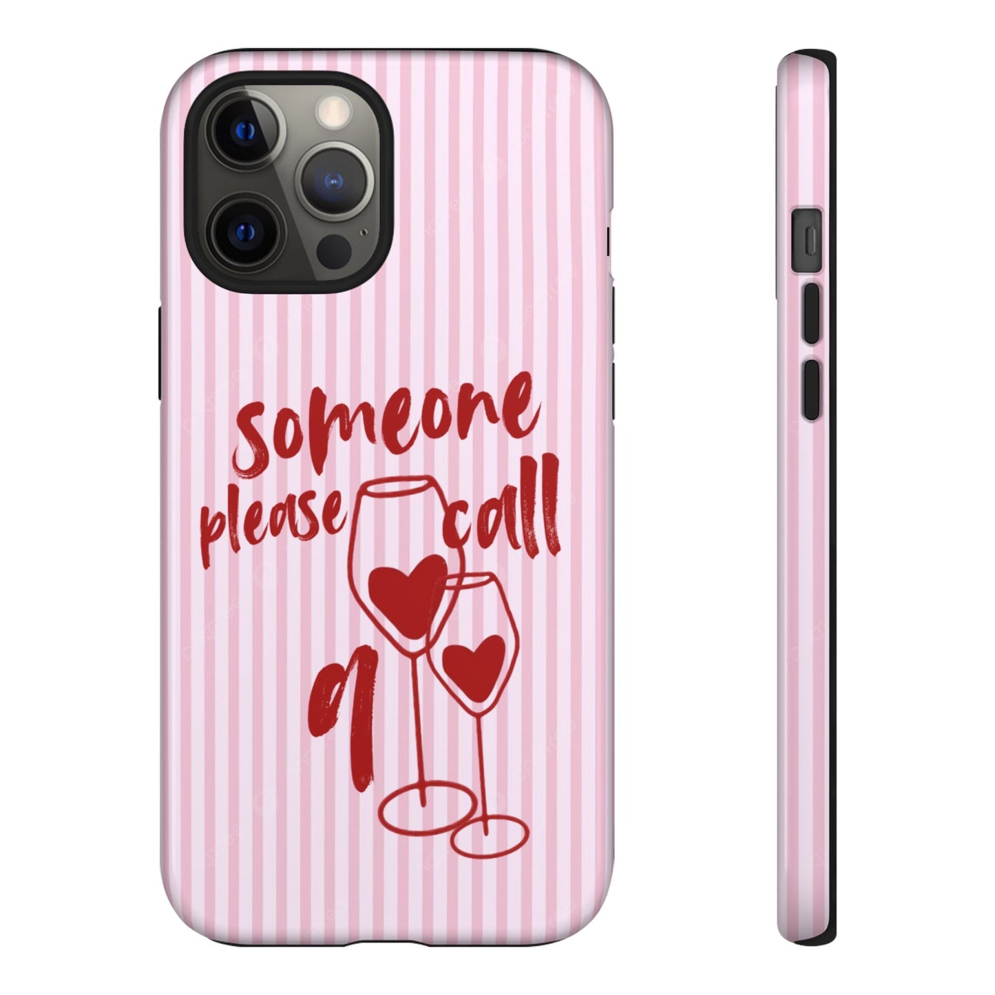'Someone Please Call 911' Pink Phone Case - SmartHomeGoodies