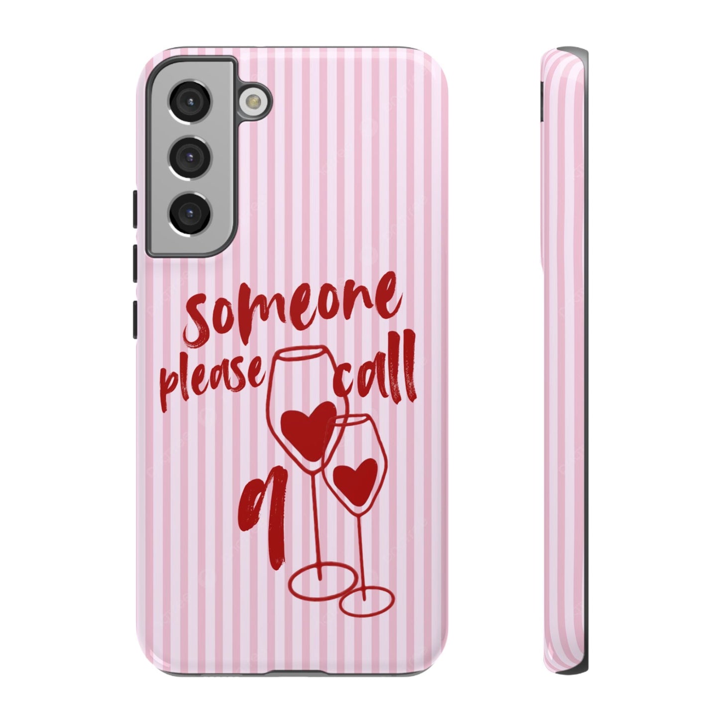 'Someone Please Call 911' Pink Phone Case - SmartHomeGoodies