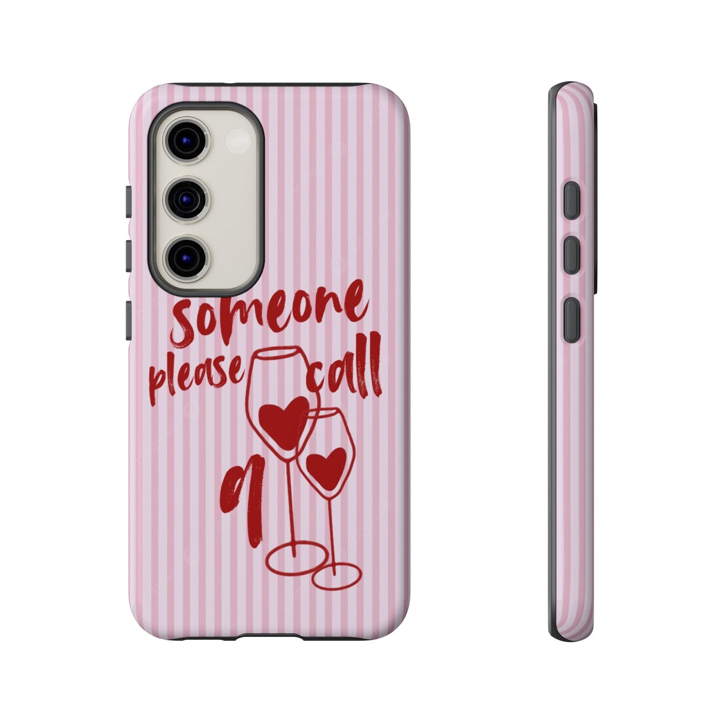 'Someone Please Call 911' Pink Phone Case - SmartHomeGoodies