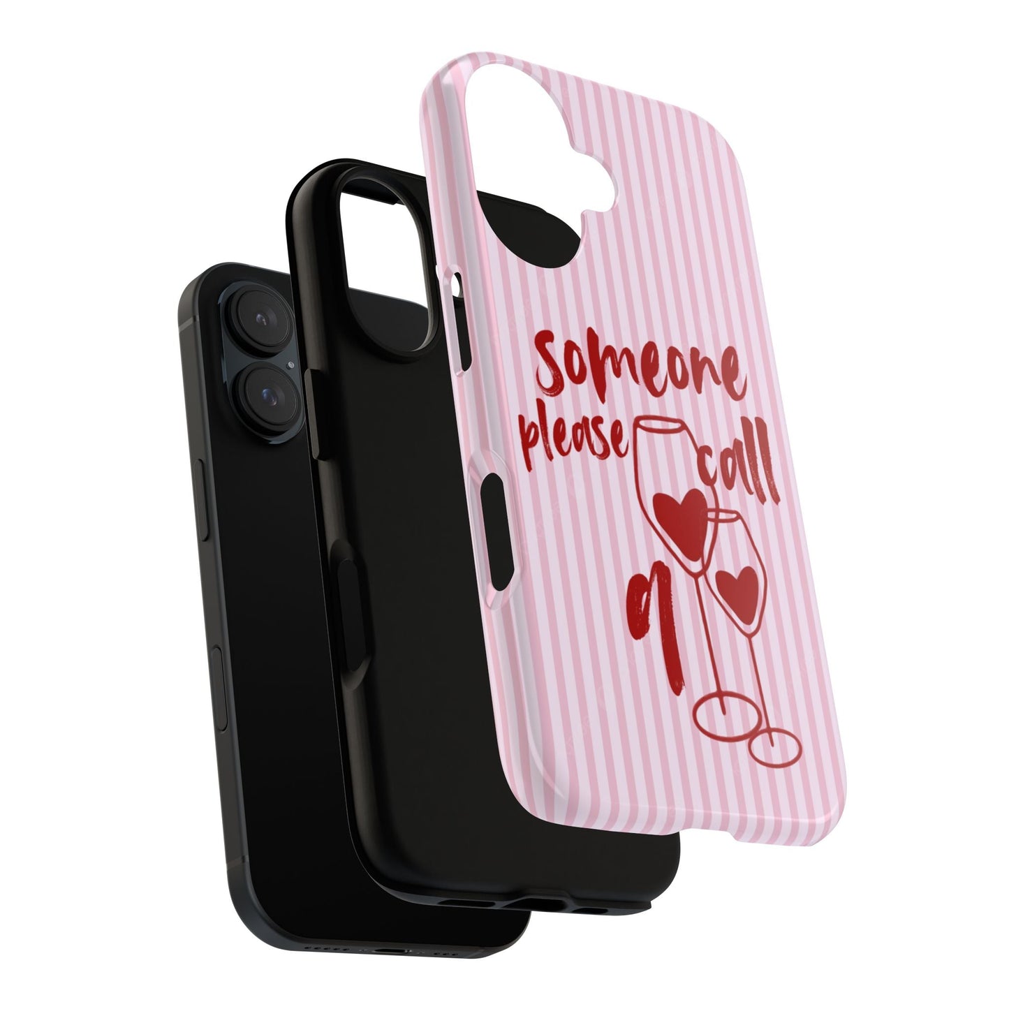 'Someone Please Call 911' Pink Phone Case - SmartHomeGoodies