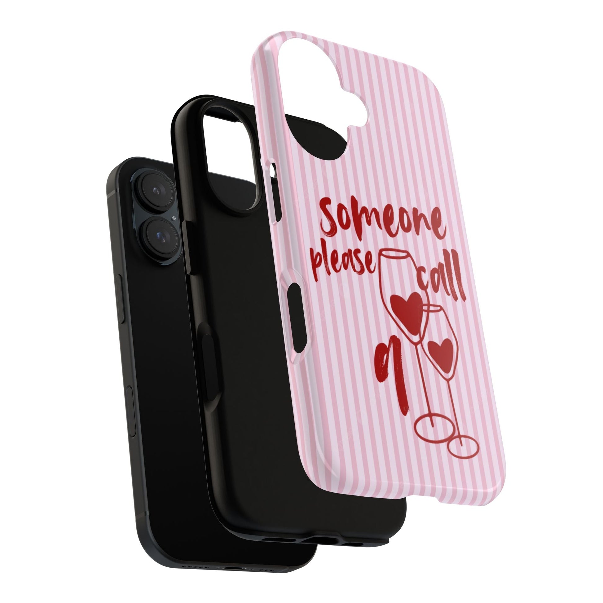 'Someone Please Call 911' Pink Phone Case - SmartHomeGoodies