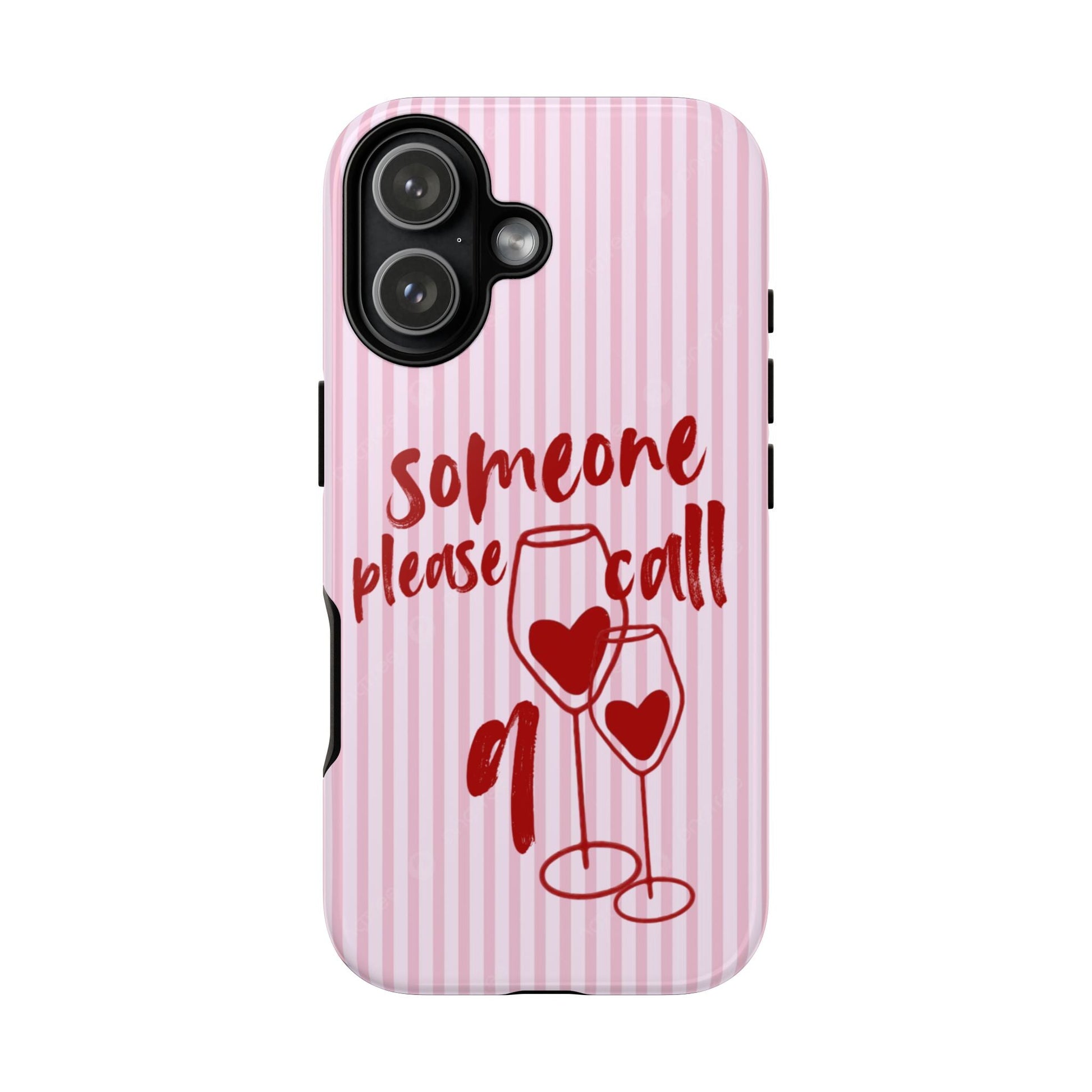 'Someone Please Call 911' Pink Phone Case - SmartHomeGoodies