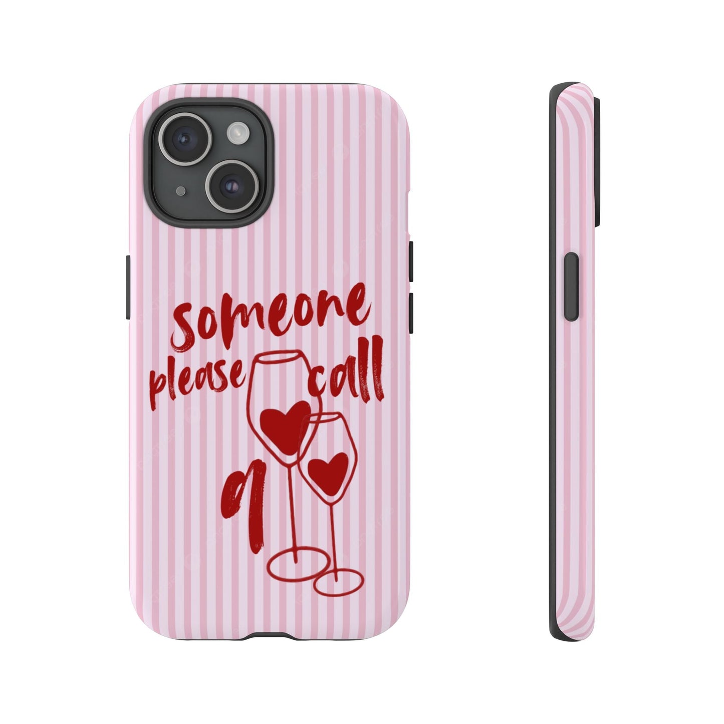 'Someone Please Call 911' Pink Phone Case - SmartHomeGoodies