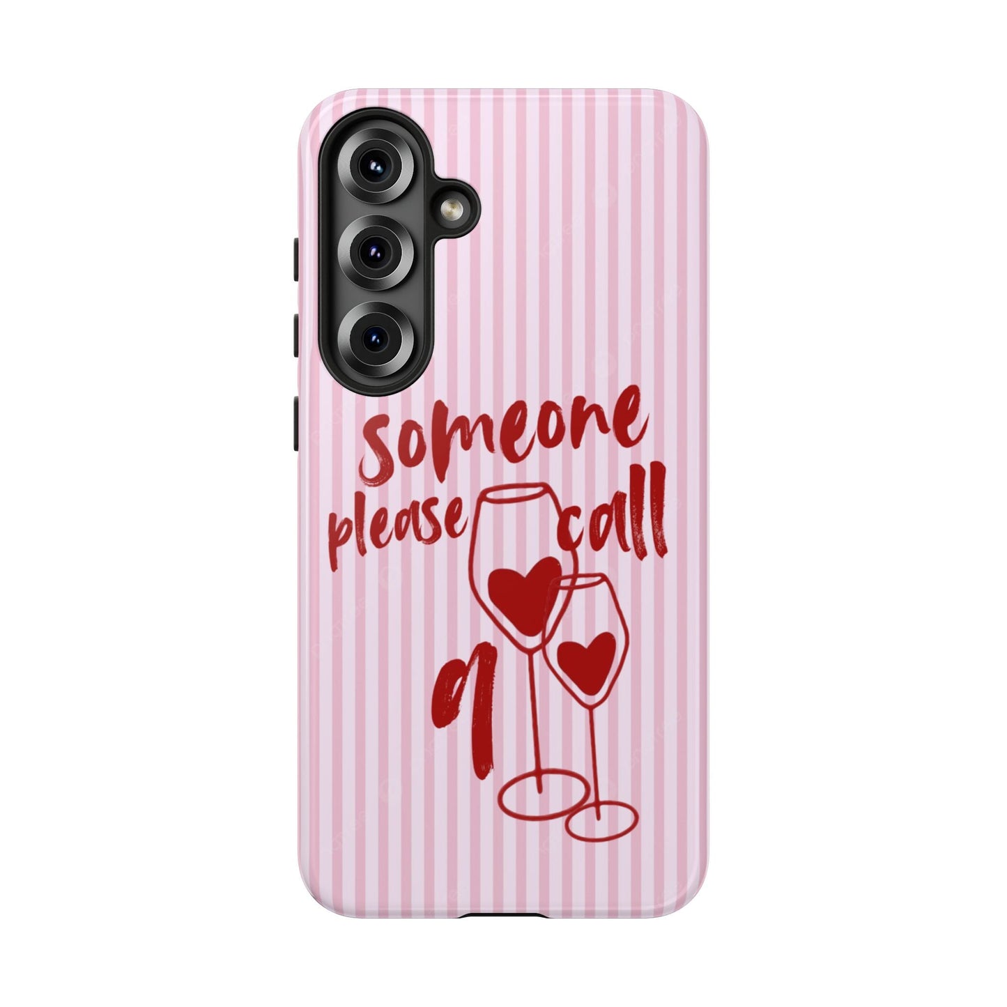 'Someone Please Call 911' Pink Phone Case - SmartHomeGoodies