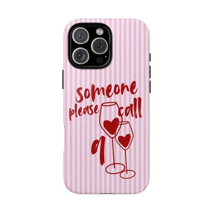 'Someone Please Call 911' Pink Phone Case - SmartHomeGoodies