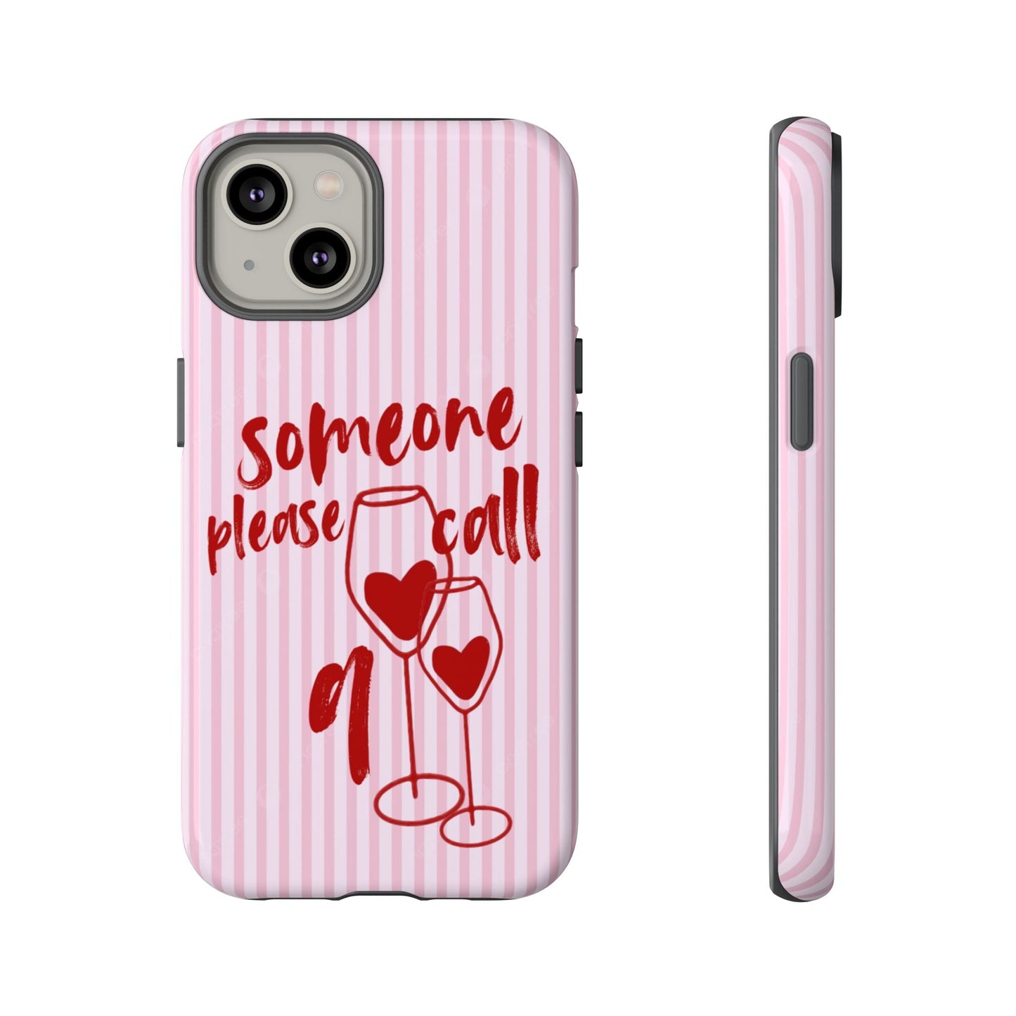'Someone Please Call 911' Pink Phone Case - SmartHomeGoodies