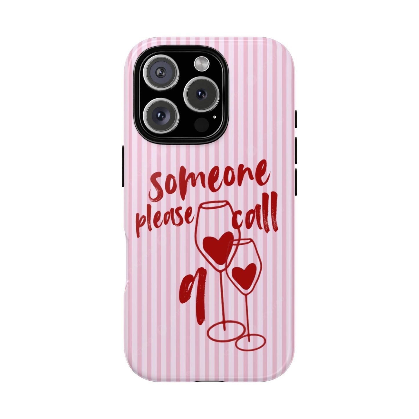 'Someone Please Call 911' Pink Phone Case - SmartHomeGoodies