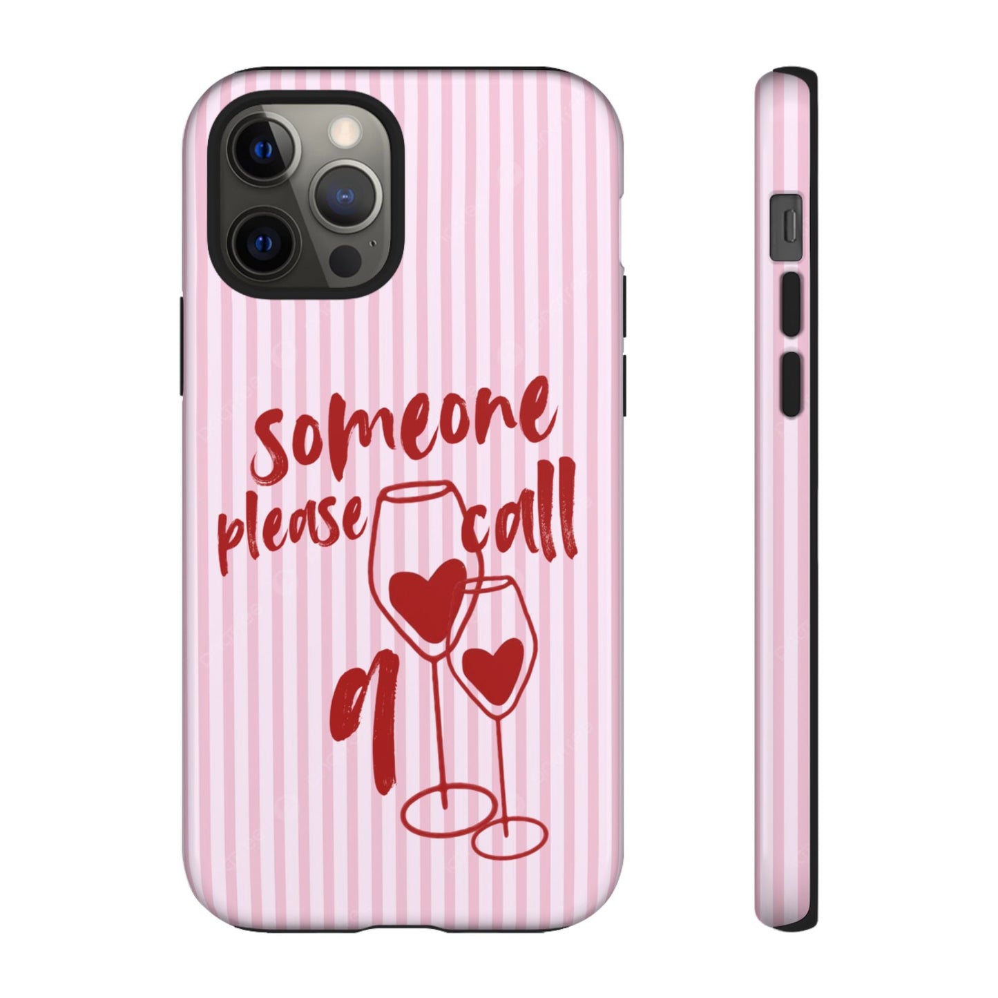 'Someone Please Call 911' Pink Phone Case - SmartHomeGoodies
