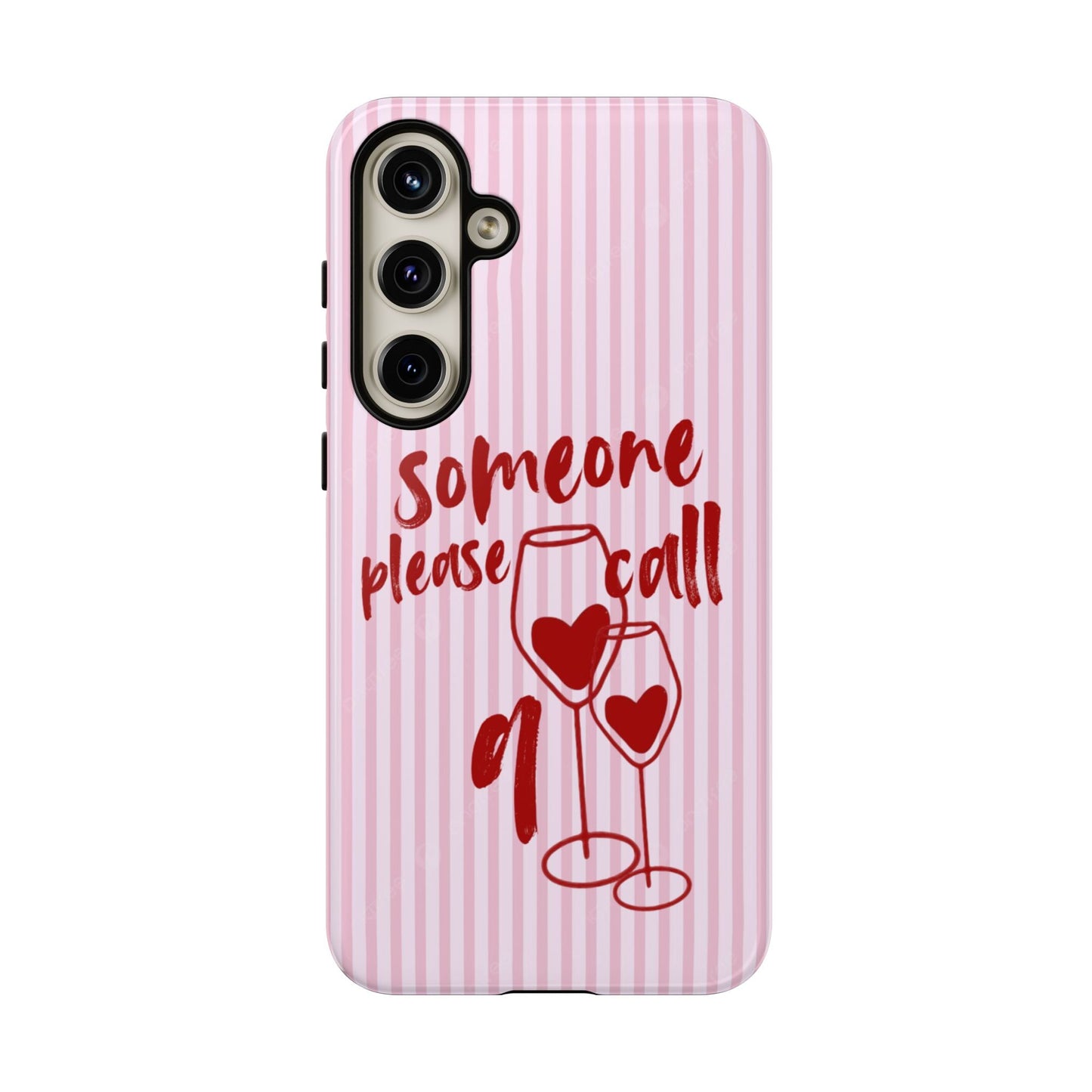 'Someone Please Call 911' Pink Phone Case - SmartHomeGoodies