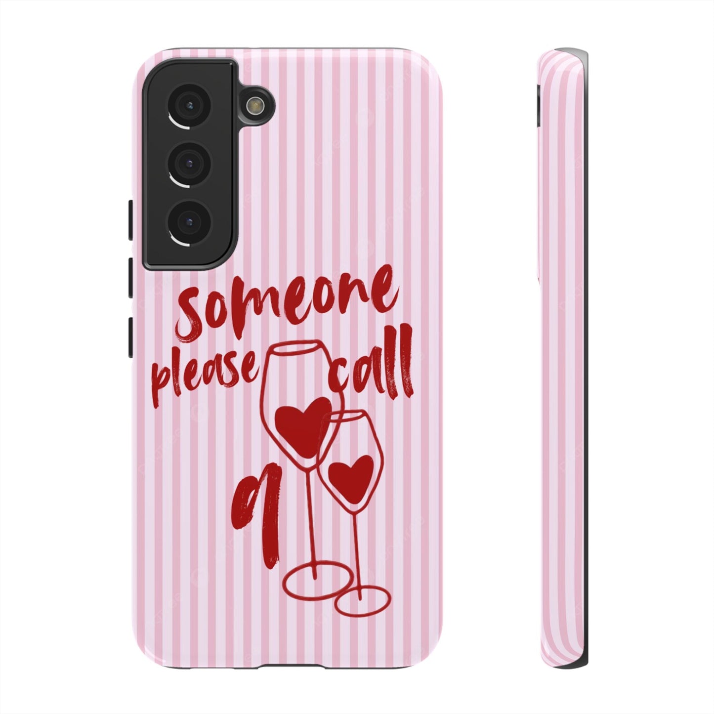 'Someone Please Call 911' Pink Phone Case - SmartHomeGoodies