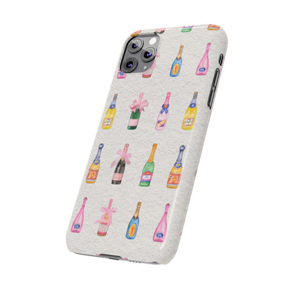 Sparkling Champagne Bubbly Bliss Slim Phone Cover - SmartHomeGoodies