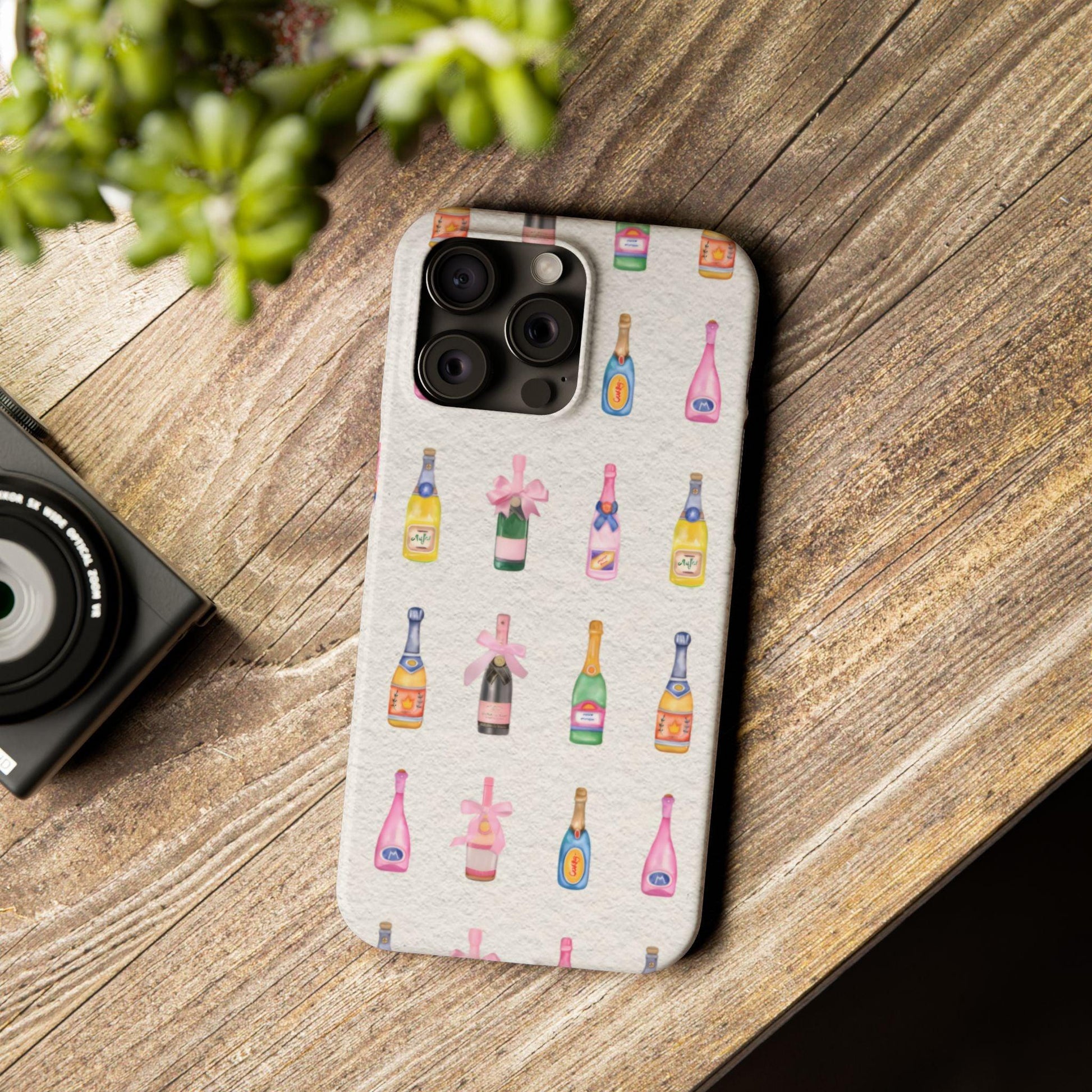 Sparkling Champagne Bubbly Bliss Slim Phone Cover - SmartHomeGoodies
