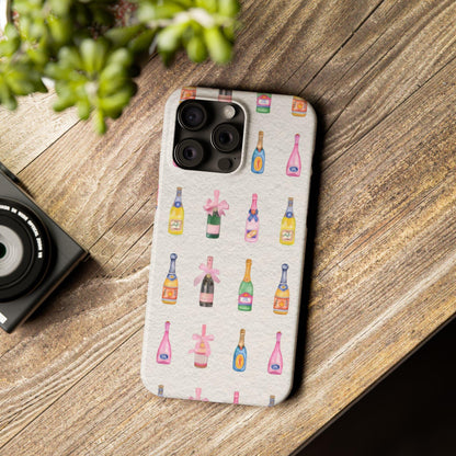 Sparkling Champagne Bubbly Bliss Slim Phone Cover - SmartHomeGoodies