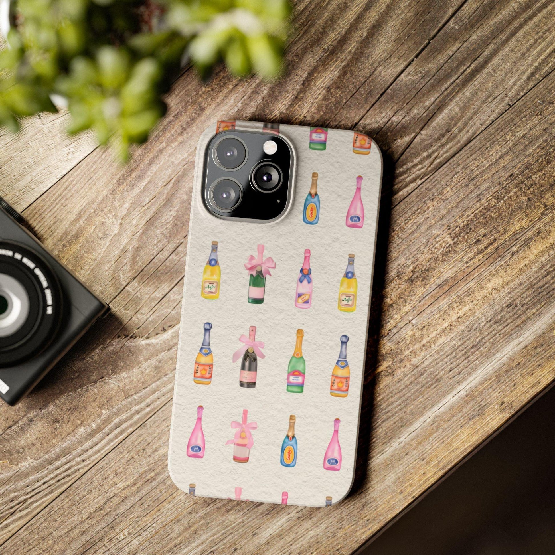 Sparkling Champagne Bubbly Bliss Slim Phone Cover - SmartHomeGoodies