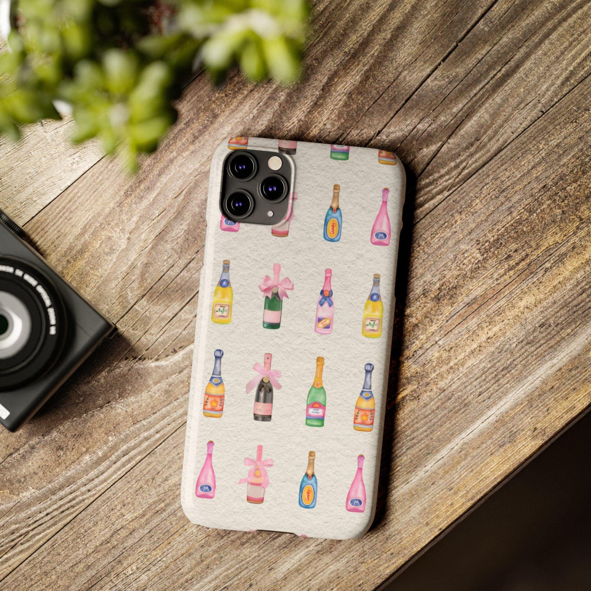 Sparkling Champagne Bubbly Bliss Slim Phone Cover - SmartHomeGoodies