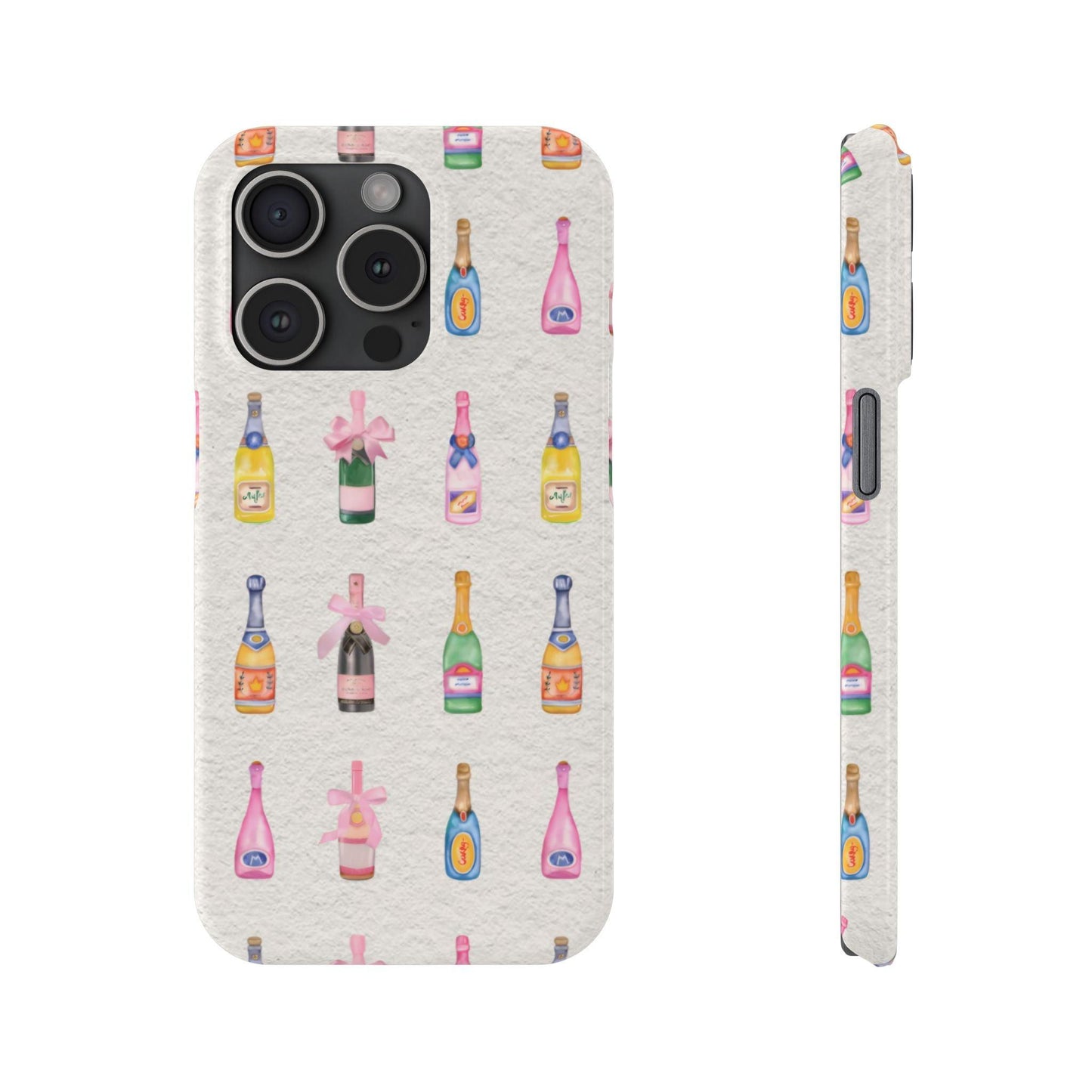 Sparkling Champagne Bubbly Bliss Slim Phone Cover - SmartHomeGoodies