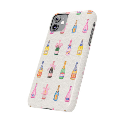 Sparkling Champagne Bubbly Bliss Slim Phone Cover - SmartHomeGoodies