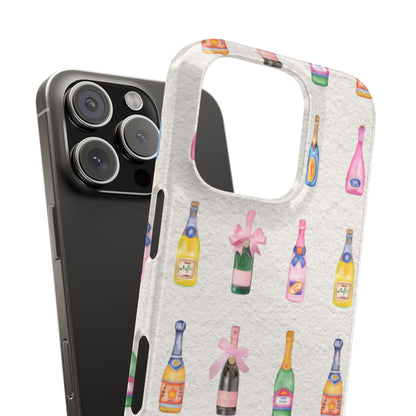 Sparkling Champagne Bubbly Bliss Slim Phone Cover - SmartHomeGoodies