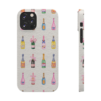 Sparkling Champagne Bubbly Bliss Slim Phone Cover - SmartHomeGoodies