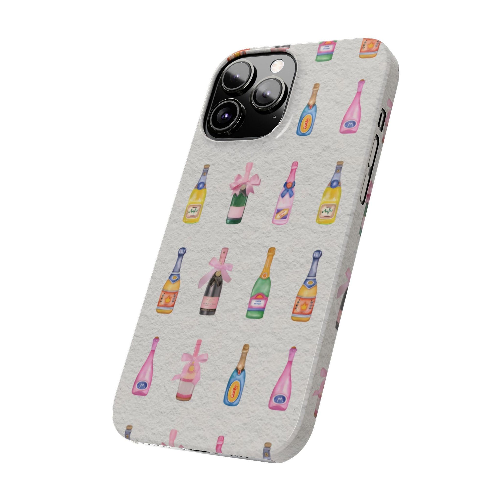Sparkling Champagne Bubbly Bliss Slim Phone Cover - SmartHomeGoodies