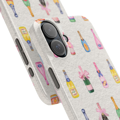 Sparkling Champagne Bubbly Bliss Slim Phone Cover - SmartHomeGoodies