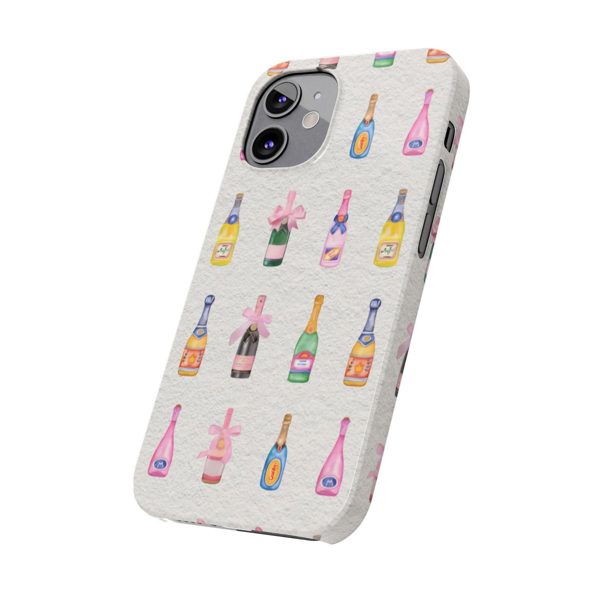Sparkling Champagne Bubbly Bliss Slim Phone Cover - SmartHomeGoodies