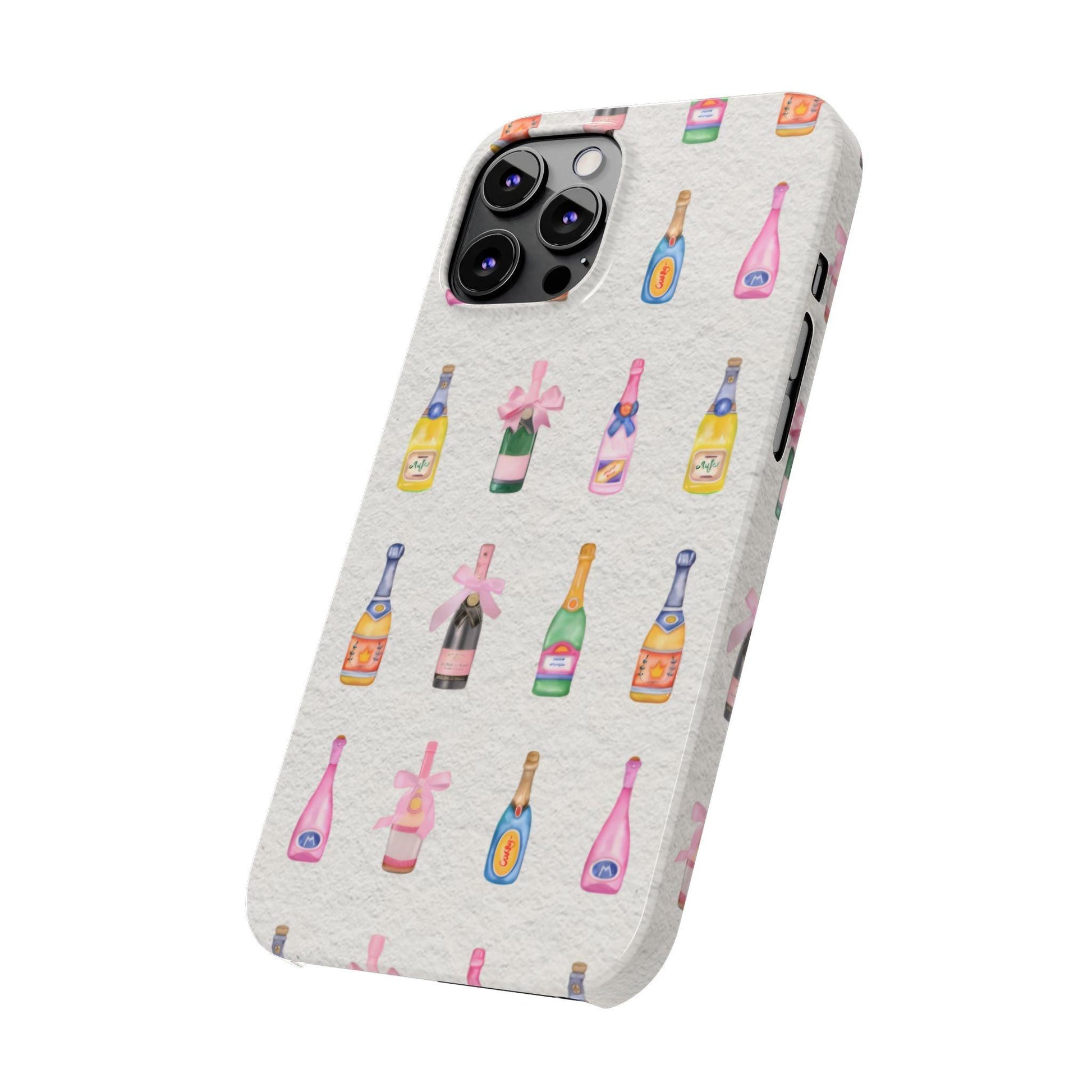 Sparkling Champagne Bubbly Bliss Slim Phone Cover - SmartHomeGoodies