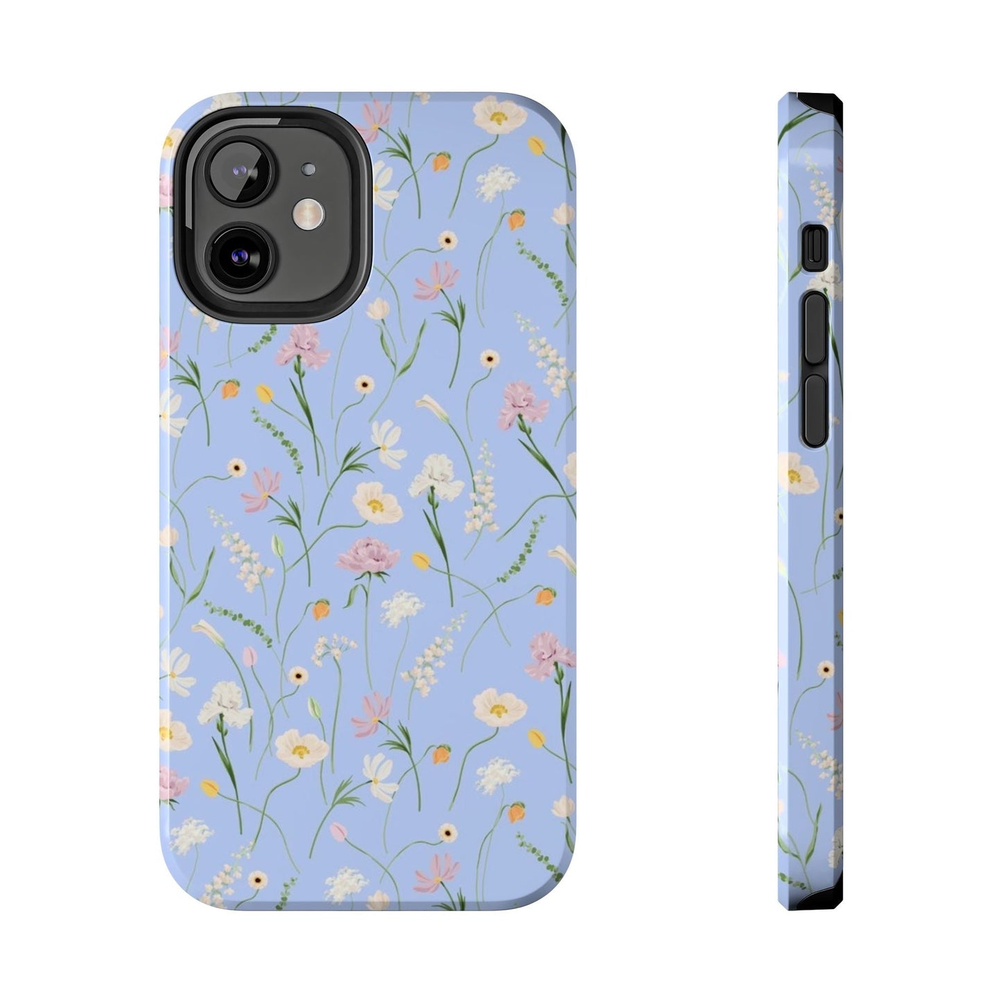 Spring Edition Blues Floral Phone Cases - SmartHomeGoodies