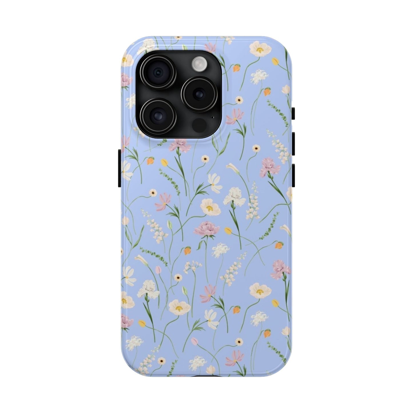 Spring Edition Blues Floral Phone Cases - SmartHomeGoodies