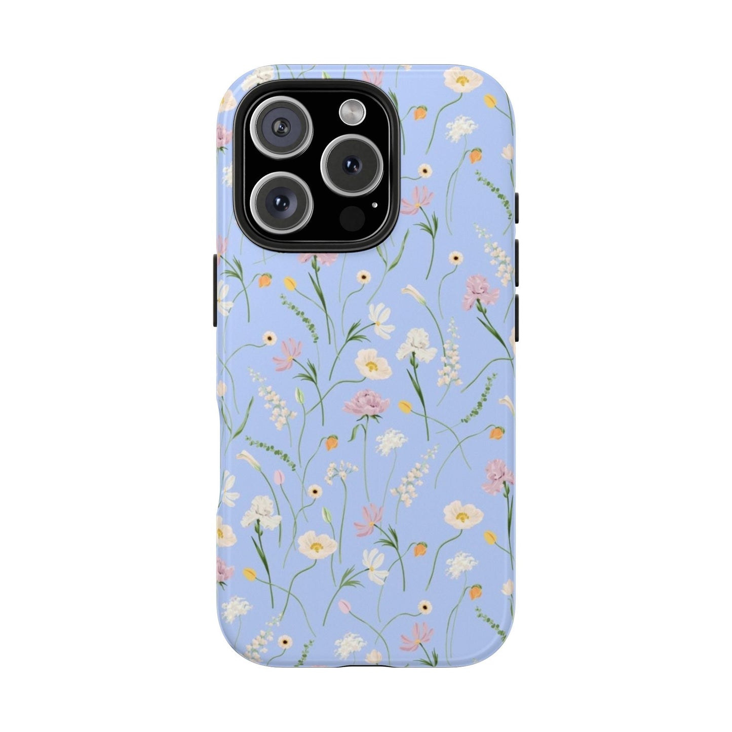 Spring Edition Blues Floral Phone Cases - SmartHomeGoodies