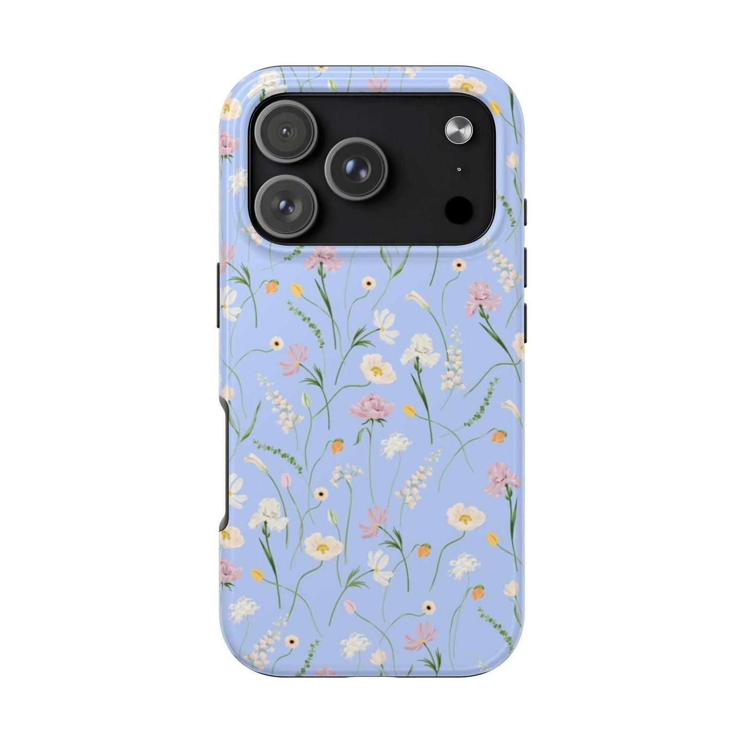 Spring Edition Blues Floral Phone Cases - SmartHomeGoodies