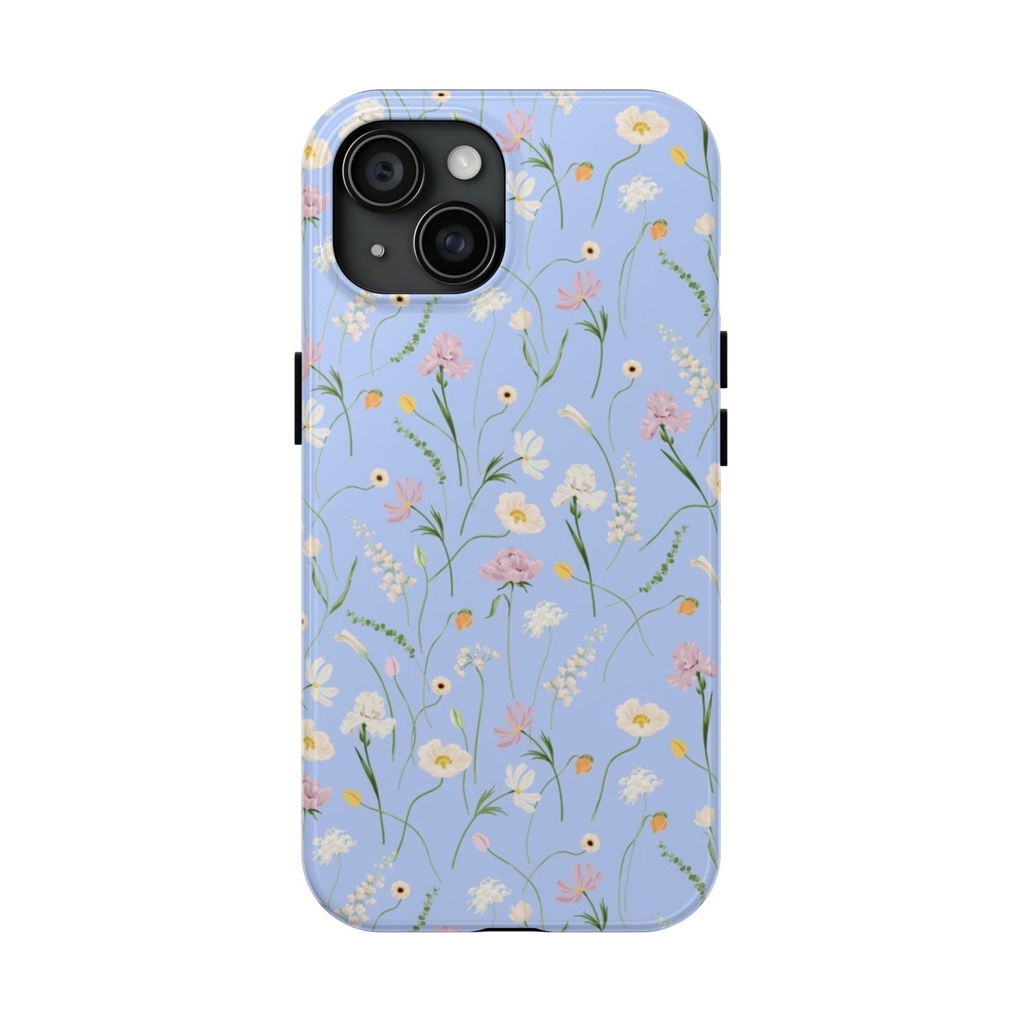 Spring Edition Blues Floral Phone Cases - SmartHomeGoodies