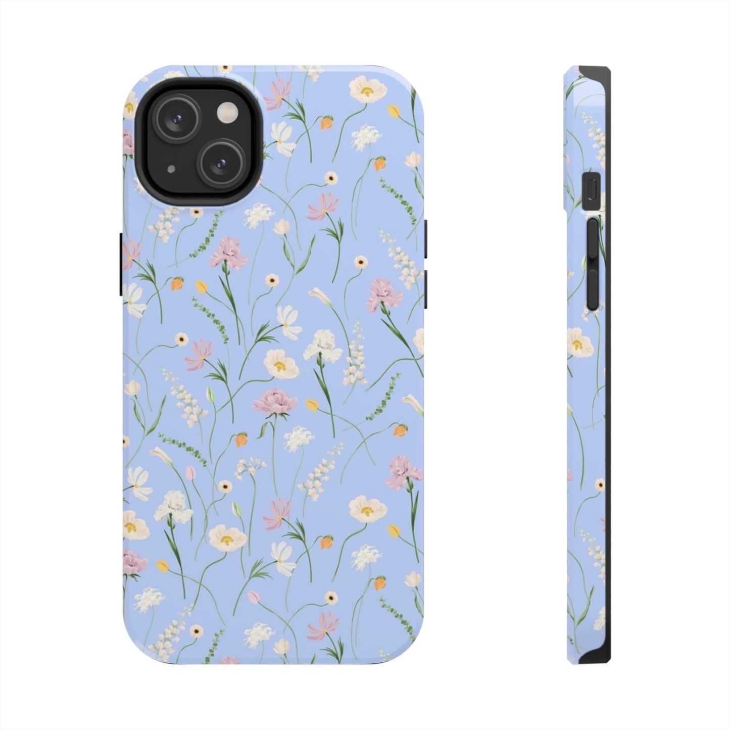 Spring Edition Blues Floral Phone Cases - SmartHomeGoodies