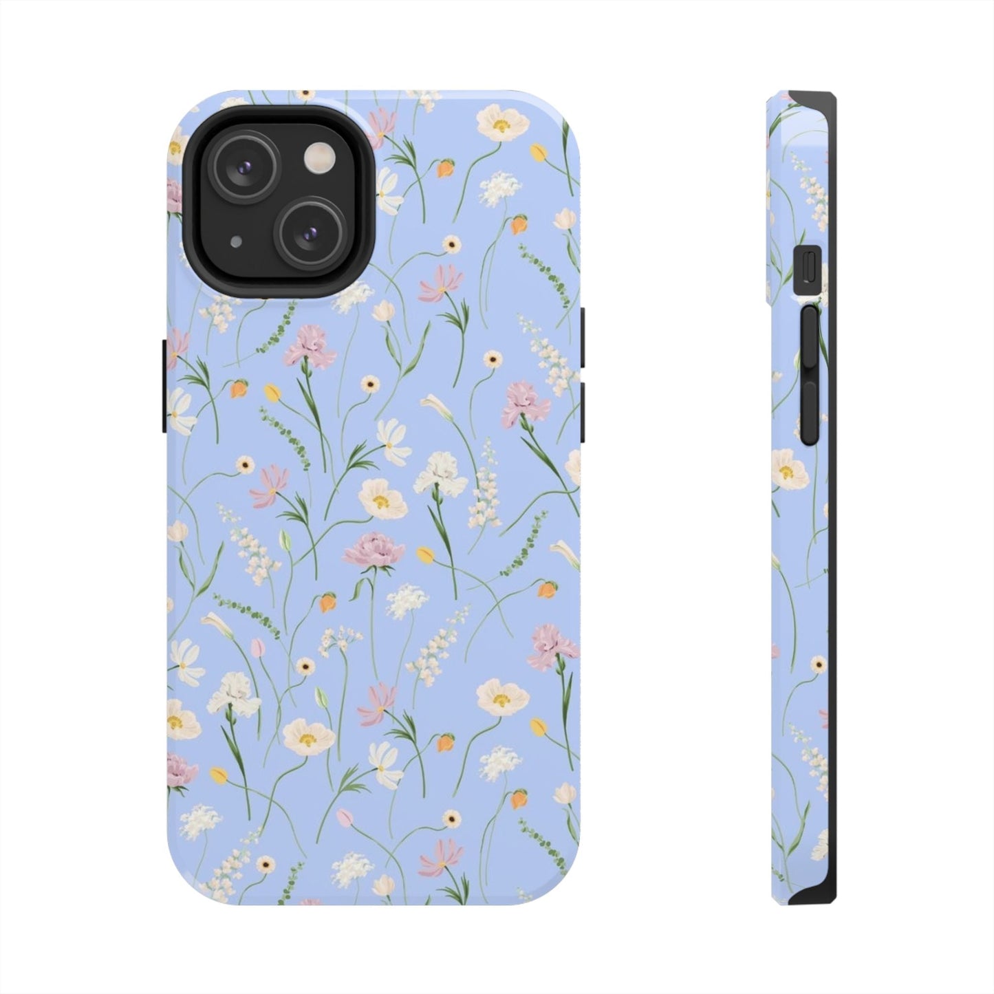 Spring Edition Blues Floral Phone Cases - SmartHomeGoodies