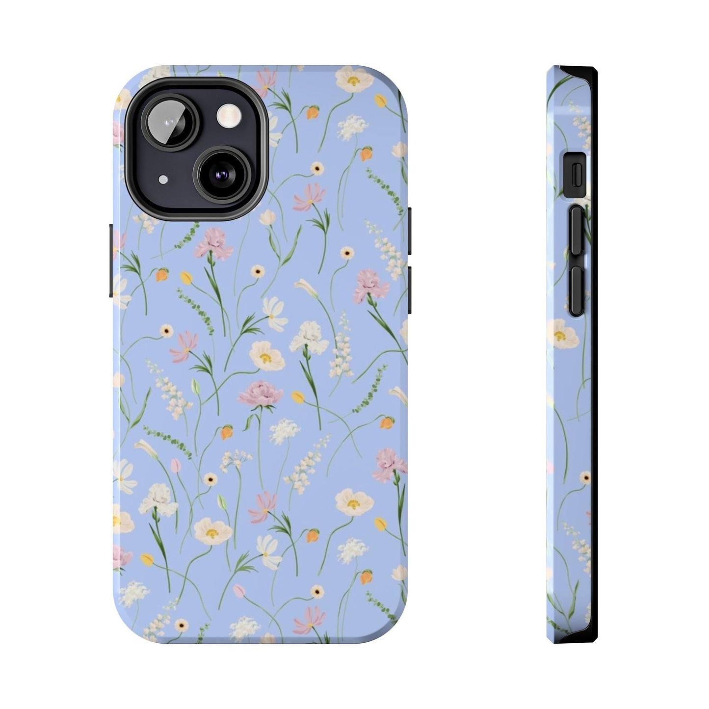 Spring Edition Blues Floral Phone Cases - SmartHomeGoodies