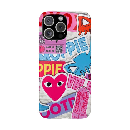 Sticker Frenzy Pop iPhone Cases - SmartHomeGoodies