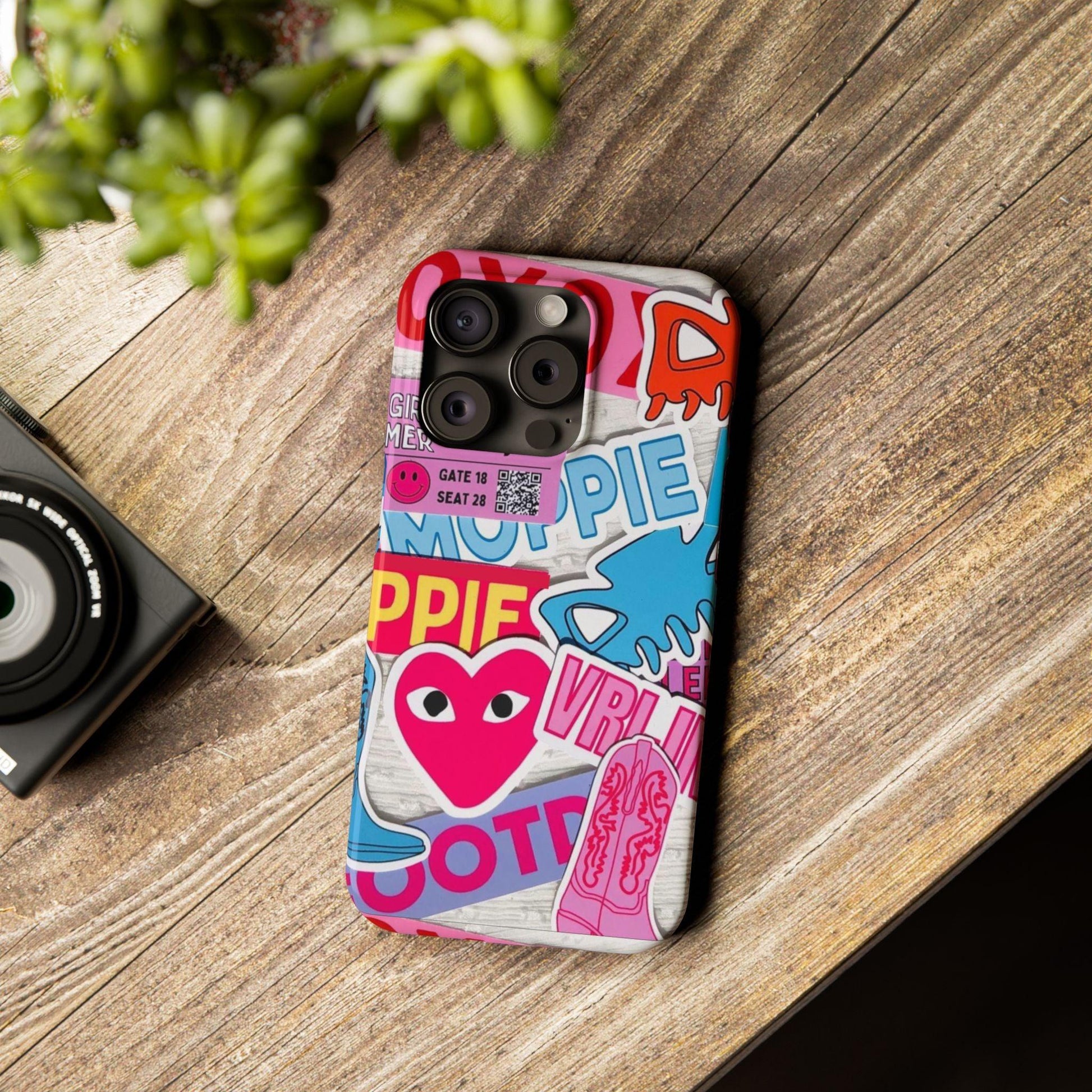 Sticker Frenzy Pop iPhone Cases - SmartHomeGoodies