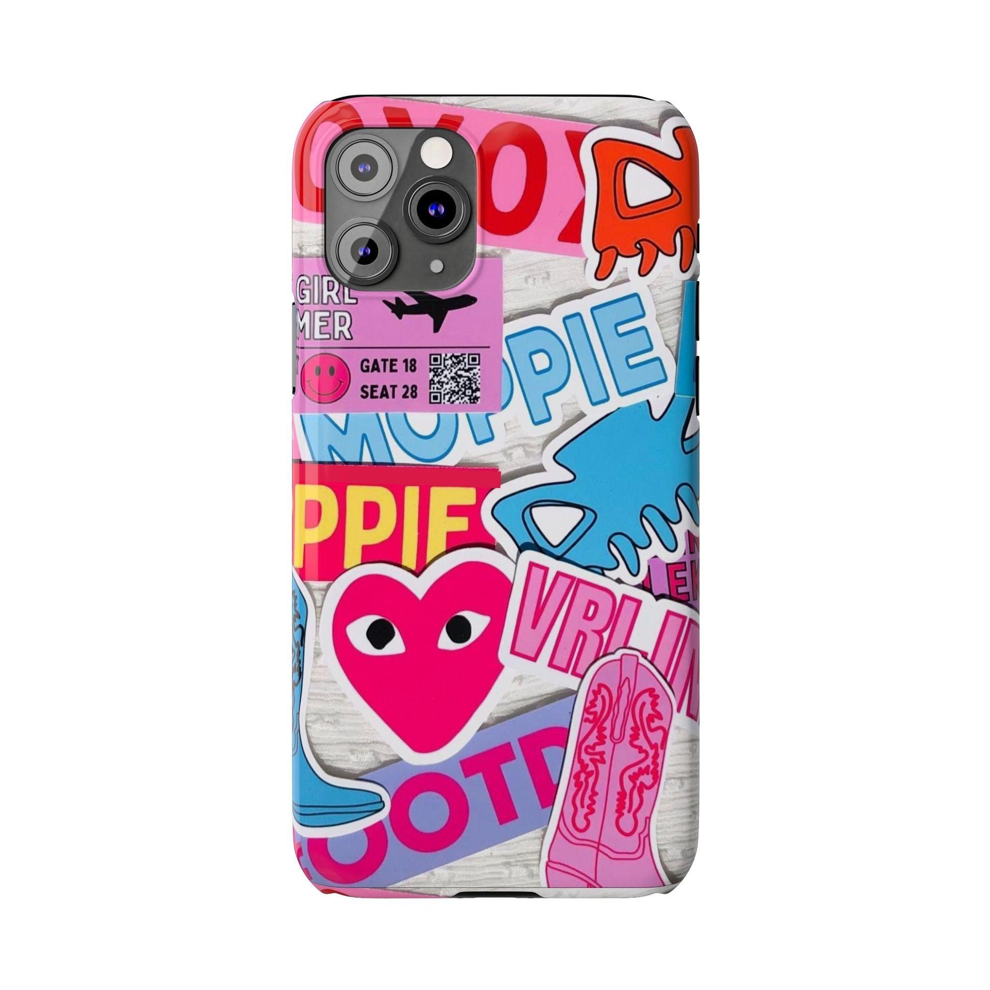 Sticker Frenzy Pop iPhone Cases - SmartHomeGoodies