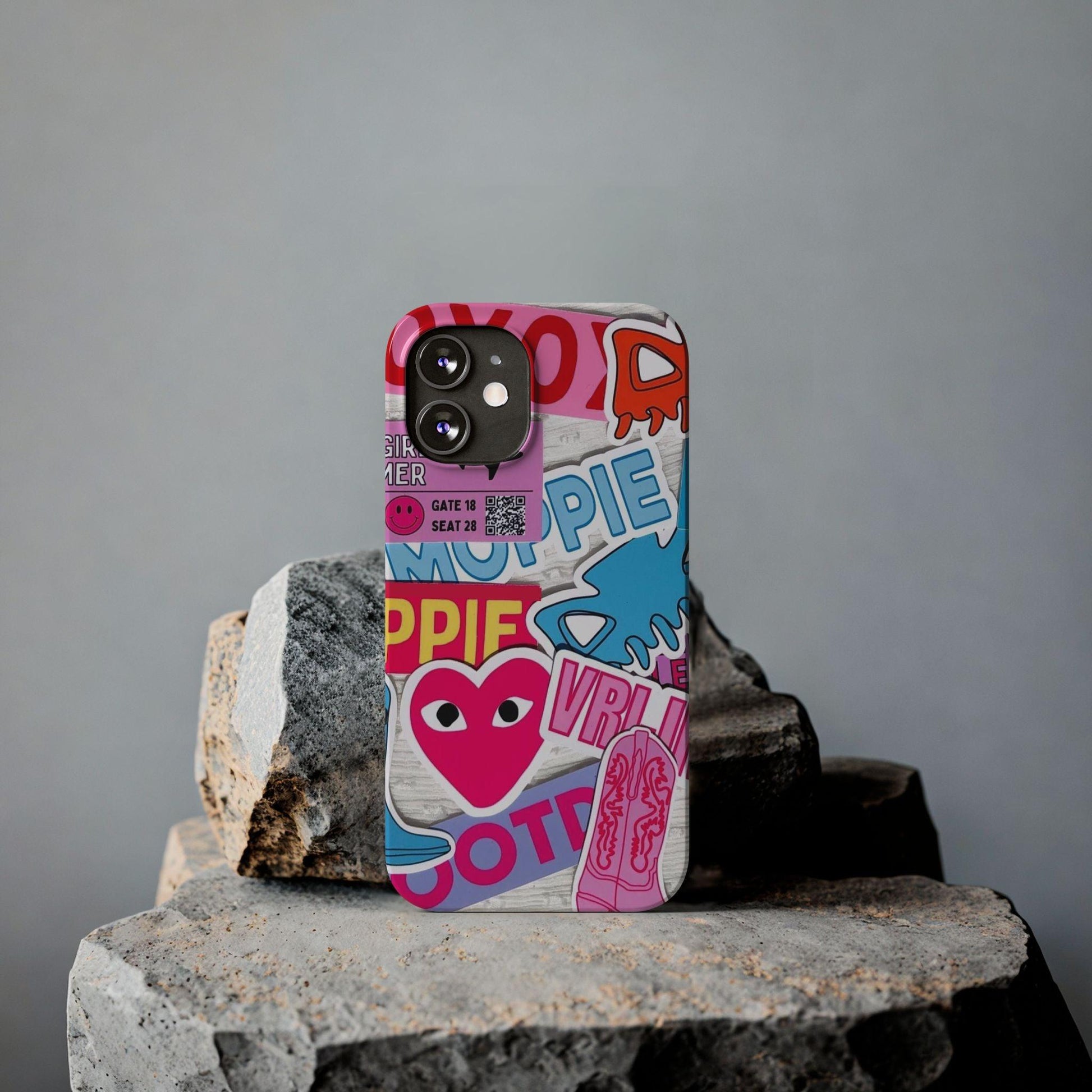 Sticker Frenzy Pop iPhone Cases - SmartHomeGoodies