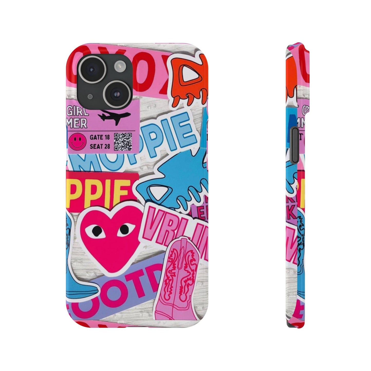 Sticker Frenzy Pop iPhone Cases - SmartHomeGoodies