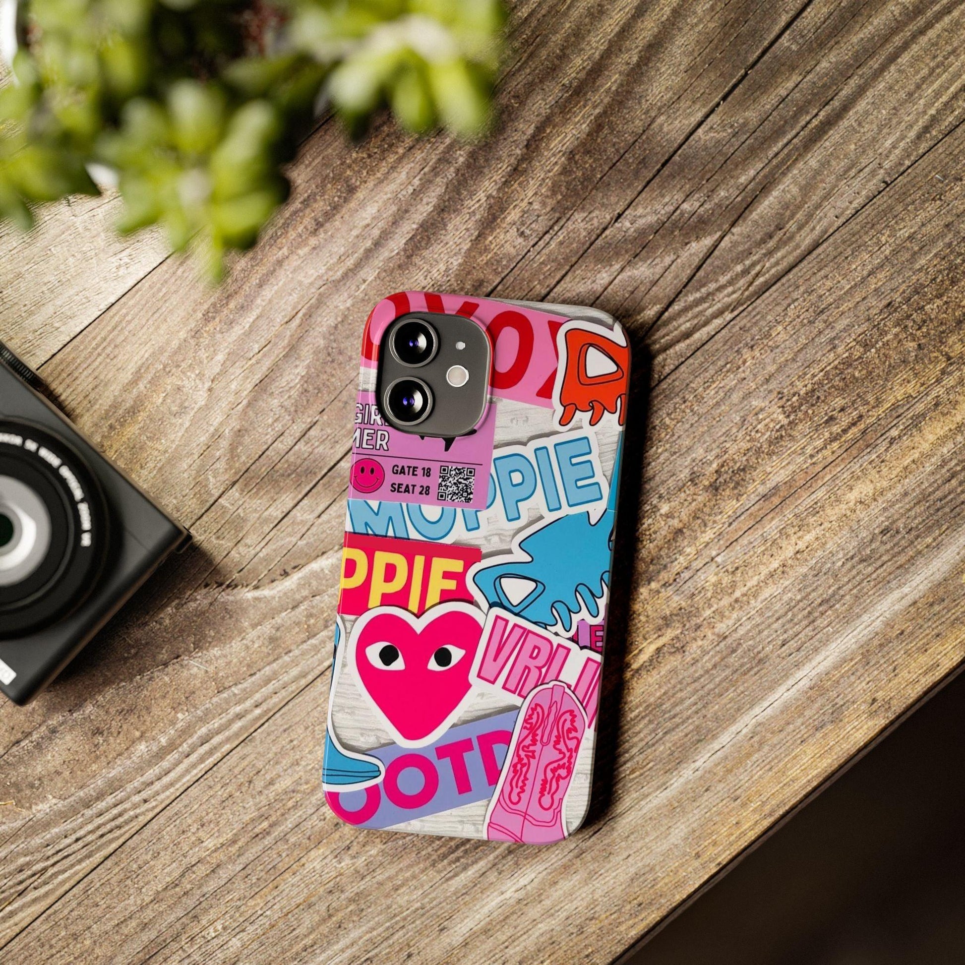 Sticker Frenzy Pop iPhone Cases - SmartHomeGoodies