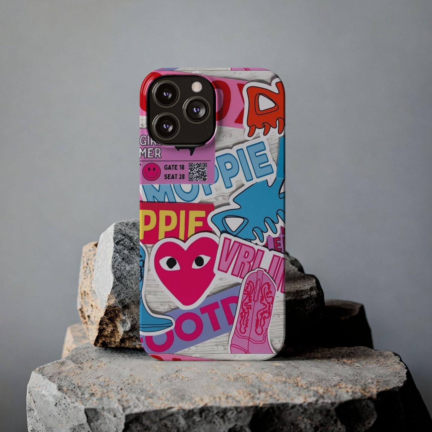 Sticker Frenzy Pop iPhone Cases - SmartHomeGoodies