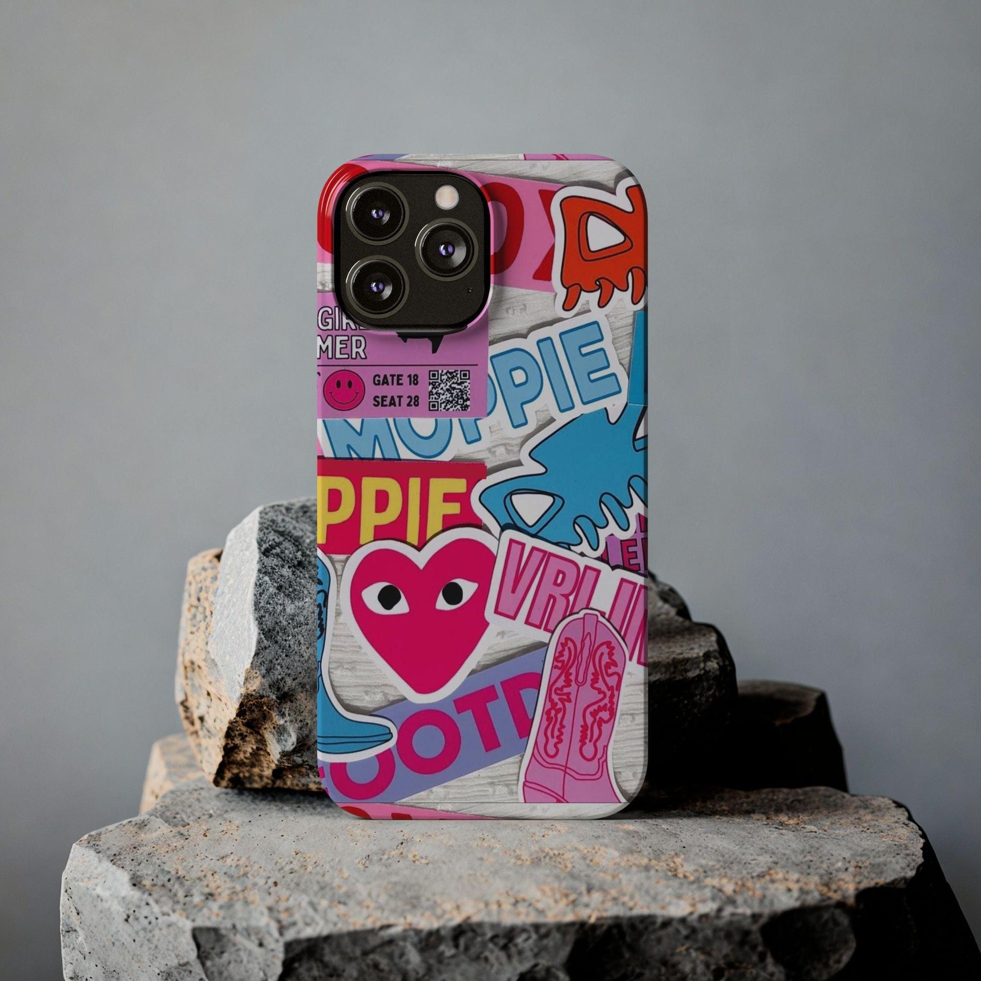 Sticker Frenzy Pop iPhone Cases - SmartHomeGoodies