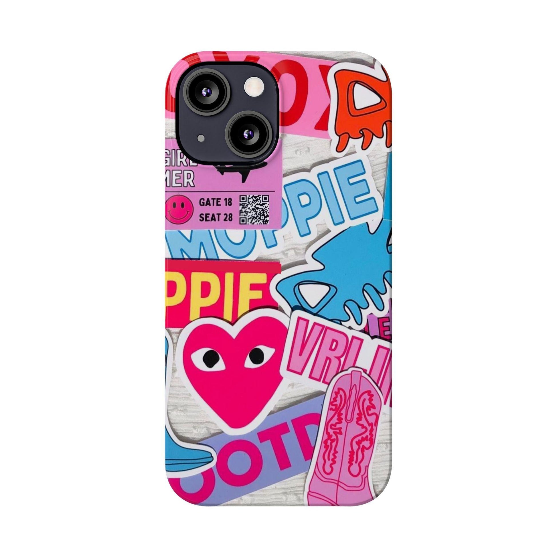 Sticker Frenzy Pop iPhone Cases - SmartHomeGoodies