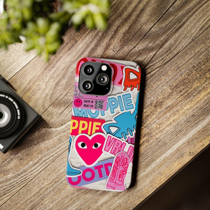 Sticker Frenzy Pop iPhone Cases - SmartHomeGoodies