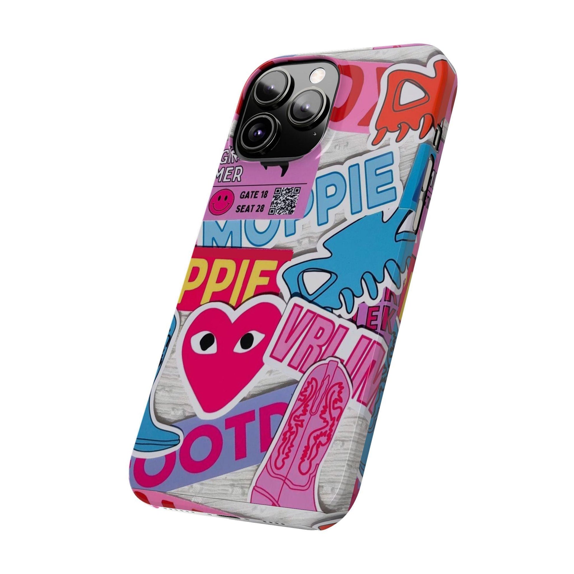 Sticker Frenzy Pop iPhone Cases - SmartHomeGoodies