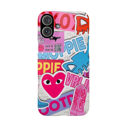 Sticker Frenzy Pop iPhone Cases - SmartHomeGoodies
