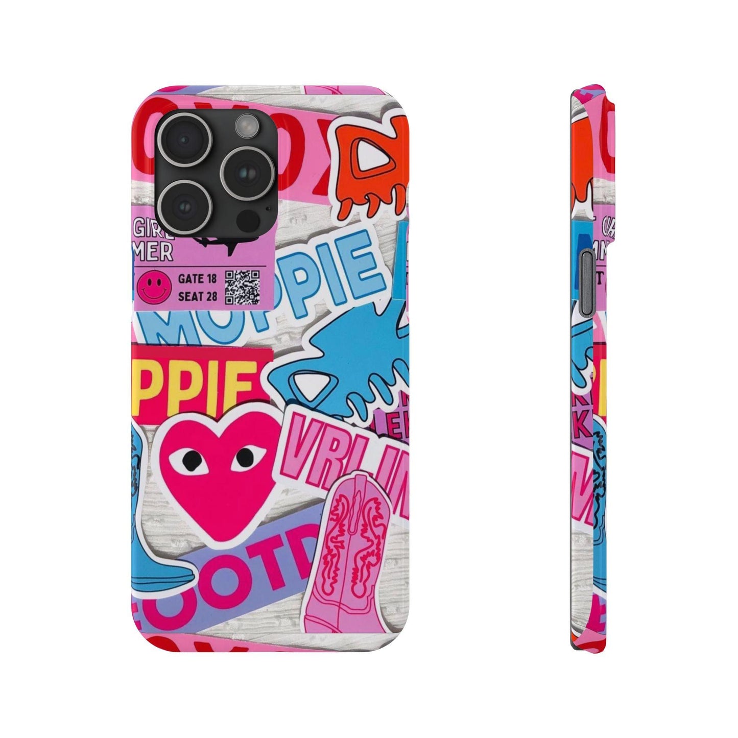 Sticker Frenzy Pop iPhone Cases - SmartHomeGoodies