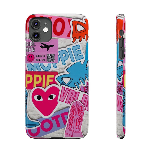 Sticker Frenzy Pop iPhone Cases - SmartHomeGoodies